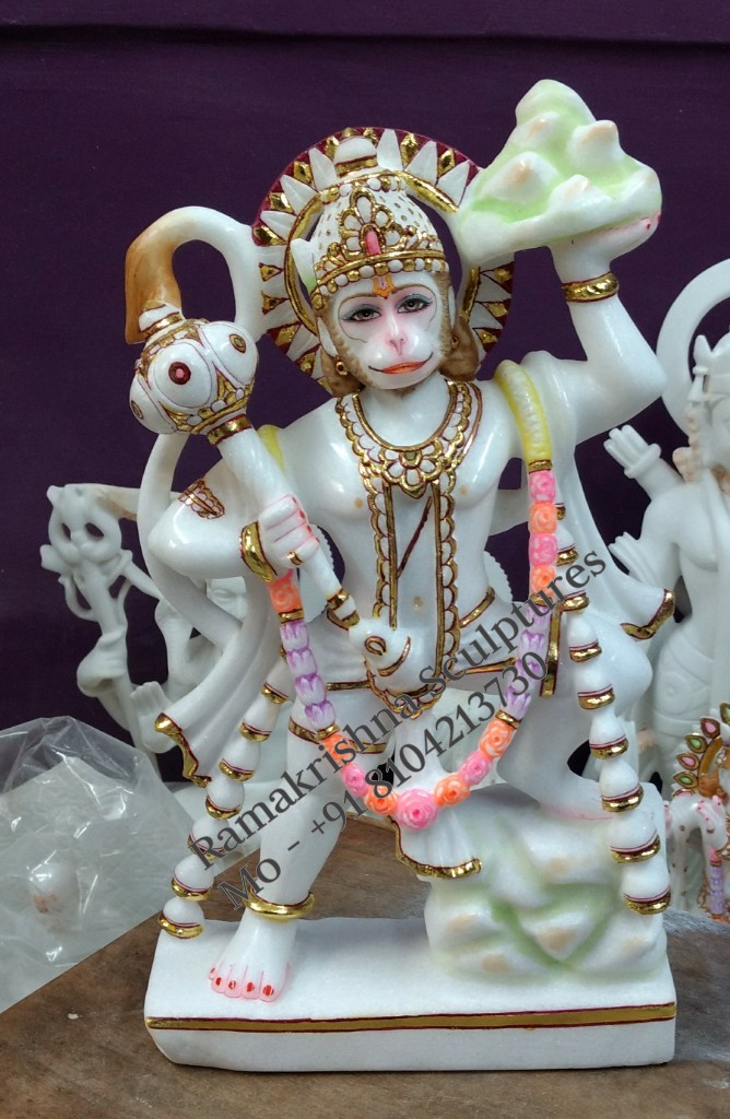 Hanuman Marble Statue