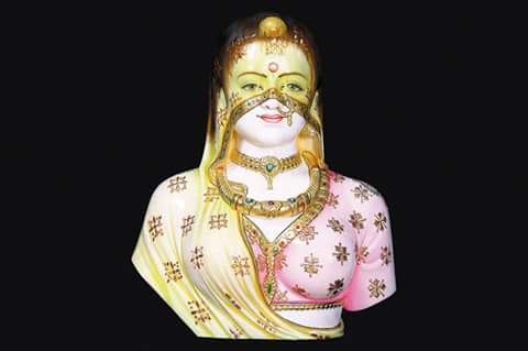 Marble Bani Thani Statue