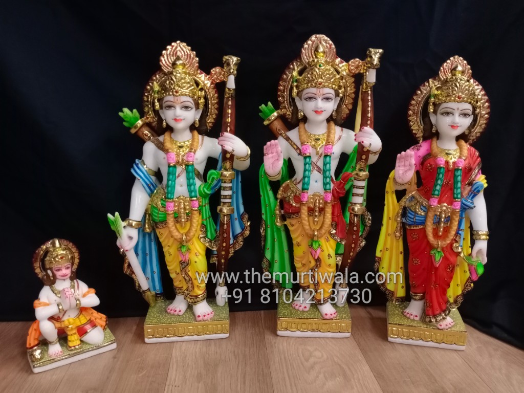 Ram Darbar Marble Statue, Ram Darbar Murti manufacturer in Jaipur ...