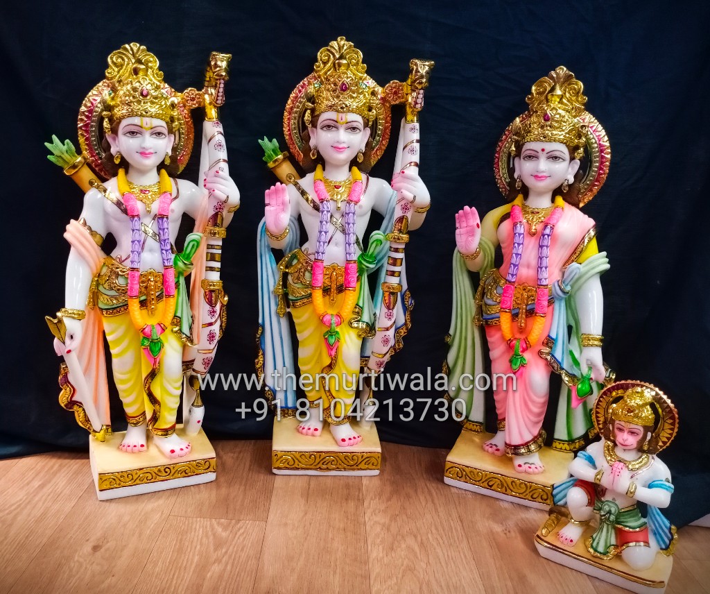 Ram Darbar Marble Statue, Ram Darbar Murti manufacturer in Jaipur ...