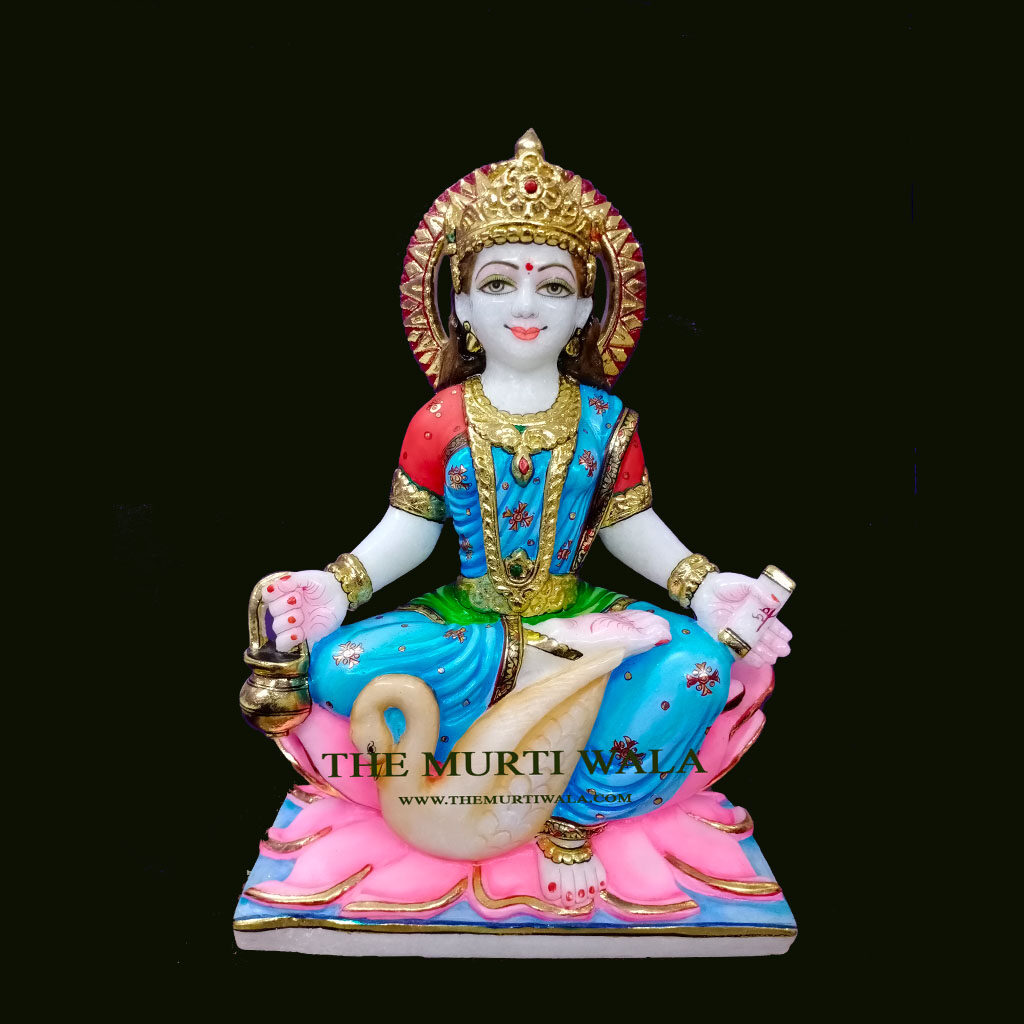 Gayatri mata marble murti