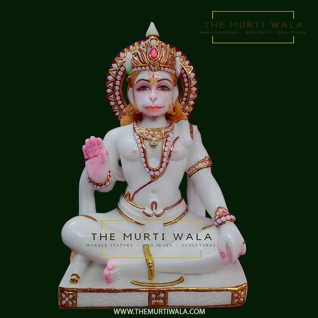 Hanuman Ji Marble Statue