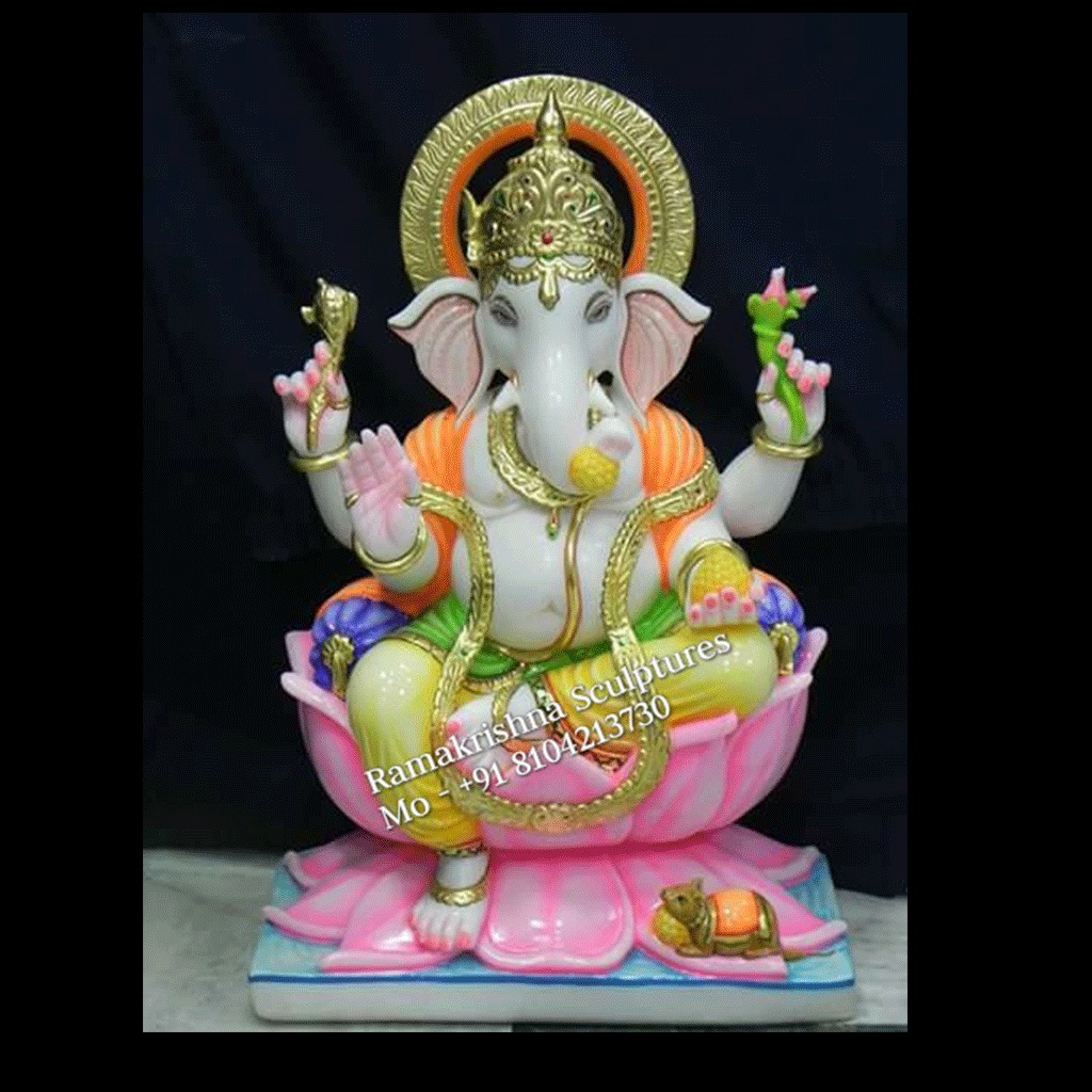 Makrana Marble Ganesh Statue