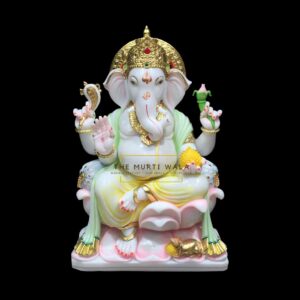 Marble Ganesh Murti for Office