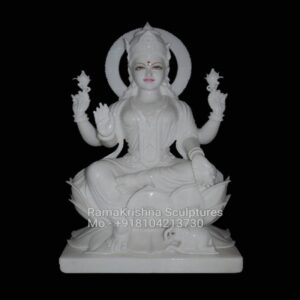 Maa Laxmi Marble Idol