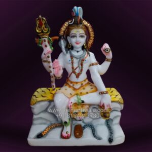 Shanker Bhagwan Marble murti