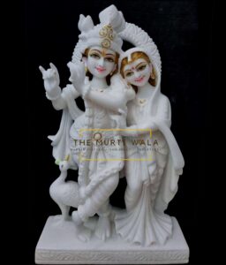 Radha Krishna Marble Jugal Murti