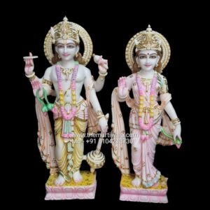 Laxmi Narayan marble murti