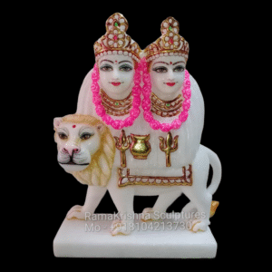 Marble Chamunda Maa Murti