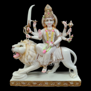 Marble Lord Durga Devi Statue