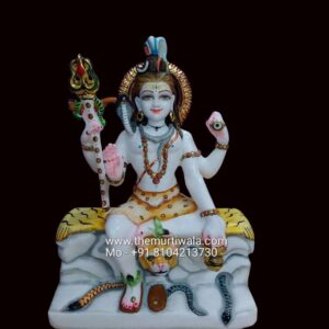 Lord Shiva Marble Statue