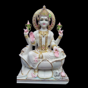 Marble Lakshmi Idol