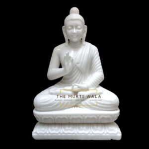 buddha marble statue