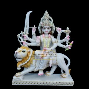 Marble Durga Maa Murti