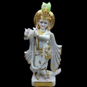 krishna marble murti