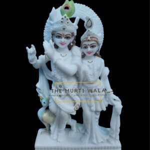 Marble Radha Krishna Idol