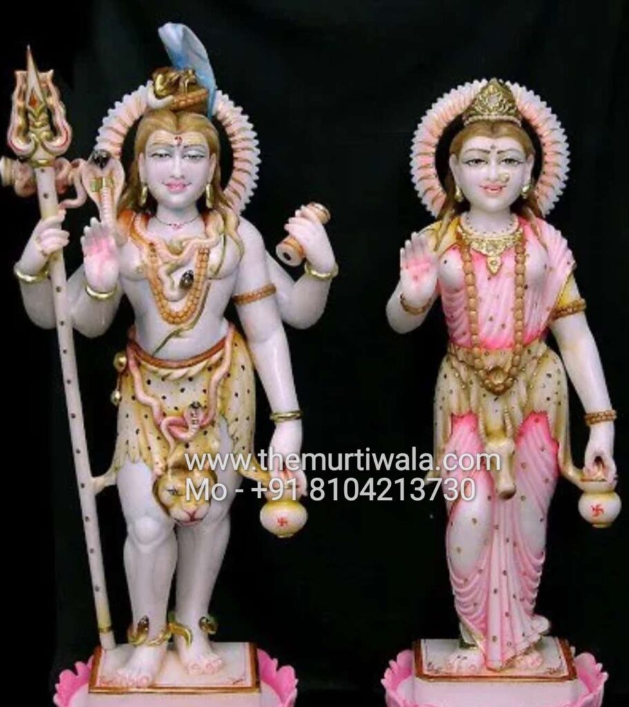 mahadev parvati murti