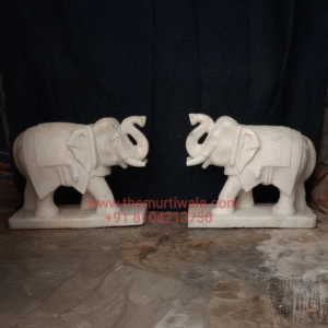 Marble Elephant Statues for Home