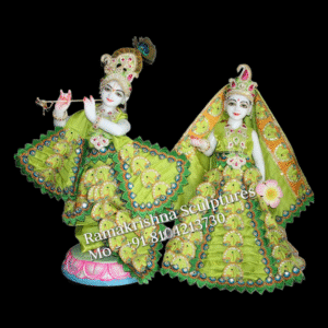 Radha Krishna Murti with Shringar