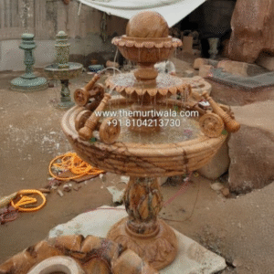 Sandstone Fountain for Home Garden
