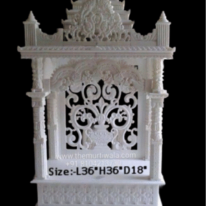White Marble Designer Temple
