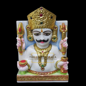 Nakoda Bhairav Marble Statue