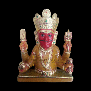 Nakoda Bhairav Sandstone Murti