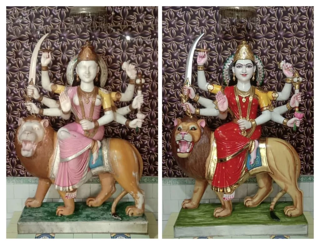 Marble Statue repainting