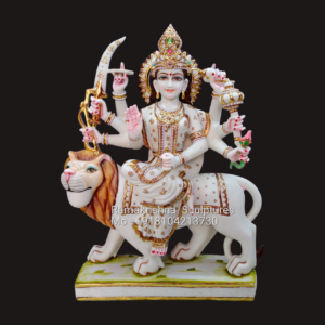 Durga mata marble murti for home temple