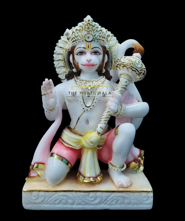 hanuman marble statue 1 ft