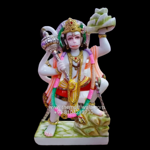 big size hanuman ji marble murti for temple