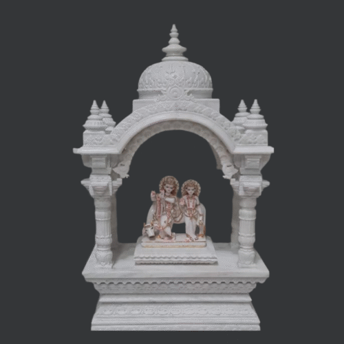 White marble temple for home