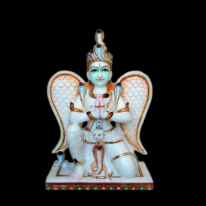 garuda statue marble