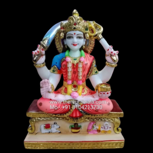 Santoshi Mata Marble Murti