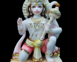 Lord Hanuman Marble Statue